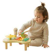 Mesa Musical Infantil Hi Panda Brinquedo Educativo Madeira