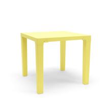 Mesa Niala Quadrada Amarelo Primavera 80cm em Polipropileno Plaxmetal Mesa Niala Quadrada Amarelo Primavera 80cm em Polipropileno Plaxmetal