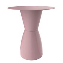 Mesa Nobe Calla Rose com Tampo 60cm Colorida