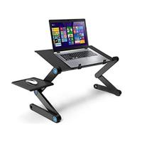 Mesa Notebook Articulável Desk Slim Dobrável Suporte Mouse