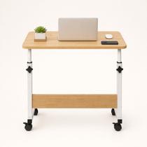 Mesa Notebook Com Rodinhas Altura Ajustável Multiuso Cama Sofá Home Office Compacta Mesa Notebook Com Rodinhas Altura Ajustável Multiuso Cama Sofá Home Office Compacta