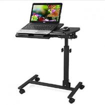 Mesa notebook multiuso suporte luxo ajuste altura inclinação ergonomica cama sofa preto