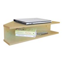 Mesa Notebook Suspensa Canto Natural Em Mdf