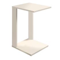 Mesa Off White MDF Lateral Para Notebook
