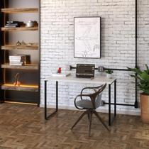 Mesa Office 120X60X75Cm Snow / Snow /