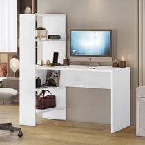 Mesa Office Escrivaninha com Torre e Prateleiras Nt 2105 - Notável Móveis