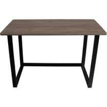 Mesa Office Hayonik MHO 1500, Pés com Regulagem de Altura, Borda 15mm, Amendola Rustica - 74461