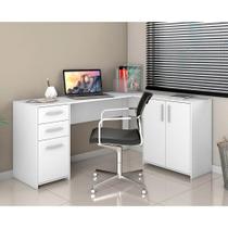 Mesa Office NT 2005 Notável Móveis Branco New / Branco New REF 127