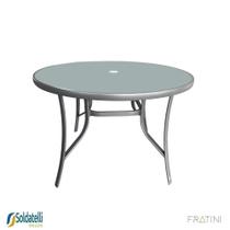Mesa Outdoor Arpoador Cinza e Fendi - Fratini