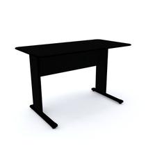 Mesa p/ escritório 121x61 pandin maxxi - preto