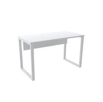 Mesa p/ escritório 150x70 pandin p25tub - branco