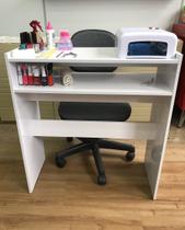 Mesa p/ Manicure Nicho Organizador Utensílios