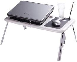 Mesa P/notebook Dobrável E-table C/ 2 Coolers Ld09