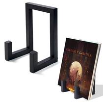 Mesa para armazenamento de discos de vinil ABC ARTES Black Metal