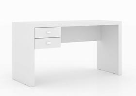 Mesa para Computador com 02 Gavetas ME4123 Branco - Tecno Mobili Mesa para Computador com 02 Gavetas ME4123 Branco - Tecno Mobili