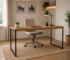 Mesa para Computador com Estrutura Metálica Diretor 1,50 m