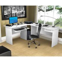 Mesa Para Computador Completa Para Trabalho Branca