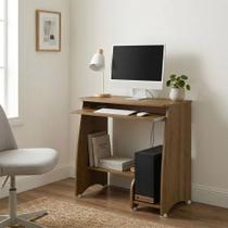 Mesa para Computador Design Moderno para Home Office com Estrutura Resistente Pinho Pixel