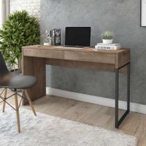 Mesa Para Computador Desk Com 2 Gavetas 120cm - Fit Mobel