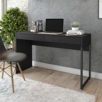 Mesa Para Computador Desk Com 2 Gavetas 120cm - Fit Mobel