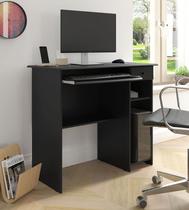 Mesa para Computador Dubai 1 gaveta 1 nicho cor Preto - Comprar Moveis em Casa Mesa para Computador Dubai 1 gaveta 1 nicho cor Preto - Comprar Moveis em Casa