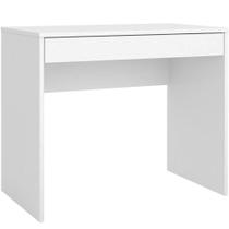 Mesa Para Computador Escrivaninha 1 Gaveta Celeste Branco Mesa Para Computador Escrivaninha 1 Gaveta Celeste Branco