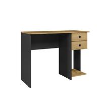 Mesa Para Computador Escrivaninha 4115 com 2 Gavetas Freijo Toq/Preto Fosco Mesa Para Computador Escrivaninha 4115 com 2 Gavetas Freijo Toq/Preto Fosco