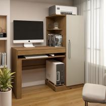 Mesa para Computador Escrivaninha com Armário Office - Valdemóveis