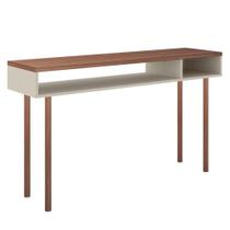 Mesa Para Computador Escrivaninha Marrom Multi Caemmun