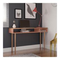 Mesa Para Computador Escrivaninha Multi Marrom Caemmun