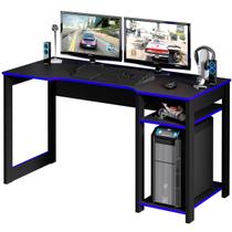 Mesa para Computador Gamer Espaço para 2 Monitores e CPU