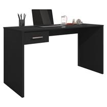 Mesa para Computador Gávea com Gaveta Preto Trama - Móveis Leão - MOVEIS LEAO