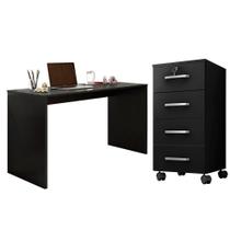 Mesa Para Computador Gávea Com Gaveteiro Gávea Preto
