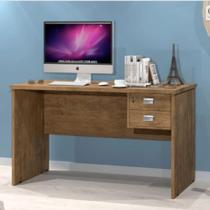 Mesa Para Computador Home Office Escrivaninha 2 Gavetas