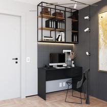 Mesa para Computador - Home Office - Laura - Preto
