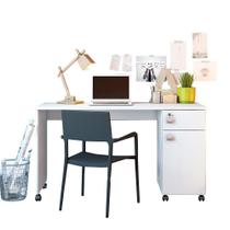 Mesa para Computador Lukaliam Malta 1 Porta 1 Gaveta Mesa para Computador Lukaliam Malta 1 Porta 1 Gaveta