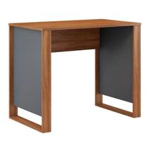 Mesa Para Computador Morada Branco Touch Grafito Demóblis