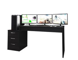 Mesa para Computador Notebook Desk Game Hades 5000 Preto Black - FdECOR - Móveis Leão