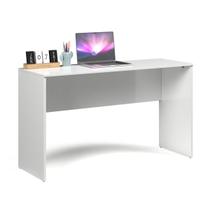 Mesa Para Computador Notebook Escrivaninha Home Office Mesa De Estudo Móveis Para Escritório Simples Cor Branca BMD - Manu Móveis