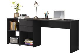 Mesa para Computador Office Zínia Preto - MoveisAqui