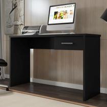 Mesa Para Computador Palma Preto TX Com Gaveta 1,27m Espaçosa Resistente Mesa Para Computador Palma Preto TX Com Gaveta 1,27m Espaçosa Resistente