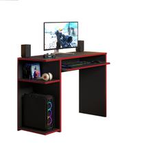 Mesa Para Computador Três Prateleira Escrivaninha Gamer - JM3 Móveis Mesa Para Computador Três Prateleira Escrivaninha Gamer - JM3 Móveis