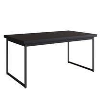 Mesa para Cozinha Oxford 180cm x 90cm Preto Mesa para Cozinha Oxford 180cm x 90cm Preto