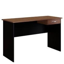 Mesa Para Escritorio 1 Gaveta 120 Cm 6901 Savana Preto Mobbs Mesa Para Escritorio 1 Gaveta 120 Cm 6901 Savana Preto Mobbs