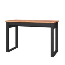 Mesa para Escritório 1 Gaveta Industrial Freijó/Preto - Dalla Costa