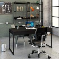 Mesa para Escritório 150cm 2 Gavetas Kuadra