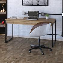 Mesa para Escritório 150cm 2 Gavetas Kuadra