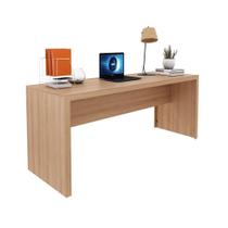 Mesa Para Escritório 180cm ME4185 Amêndoa - Tecno Mesa Para Escritório 180cm ME4185 Amêndoa - Tecno