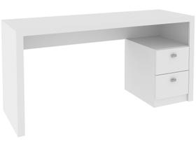 Mesa para Escritório 2 GAVETAS BRANCO ME4130 - TECNO MOBILI