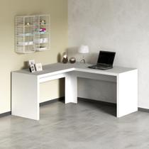 Mesa para Escritório Angular Branco Tecnomobili Mesa para Escritório Angular Branco Tecnomobili